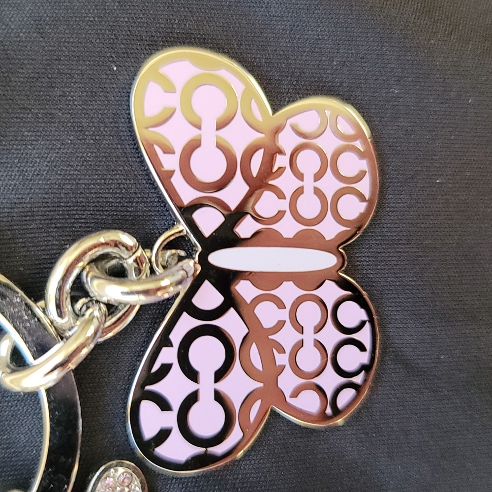 Coach Butterfly Keychain - Picture 5 of 9